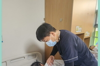 욕창 예방을 위한 체위 변경 ,림프 마사지