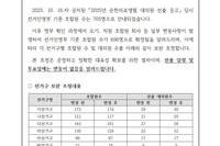 2025 대의원 선출관련 보완사항 안내